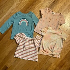 Cat & Jack 18m girls tshirt set